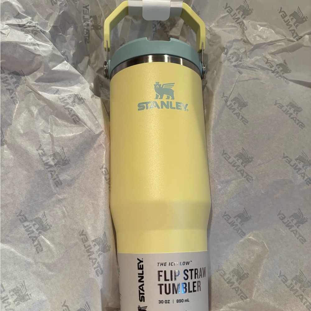 Stanley Yellow Flip Straw Tumbler 30 oz